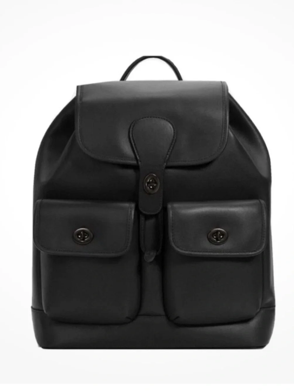 Coach Heritage Leather Backpack